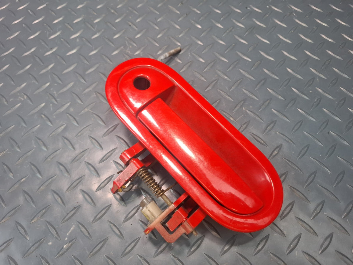 02-05 Ford Thunderbird Left Driver Door Exterior Handle RED OEM