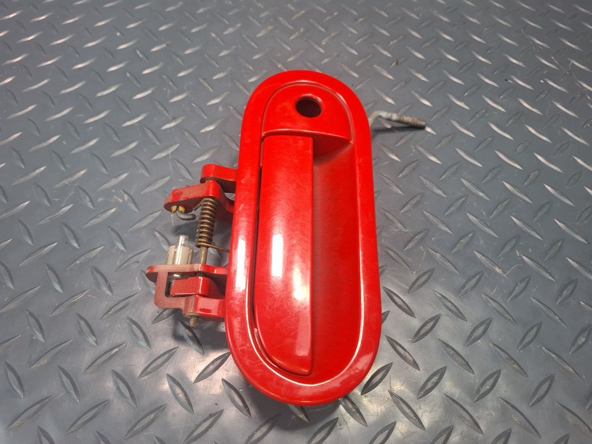 02-05 Ford Thunderbird Left Driver Door Exterior Handle RED OEM