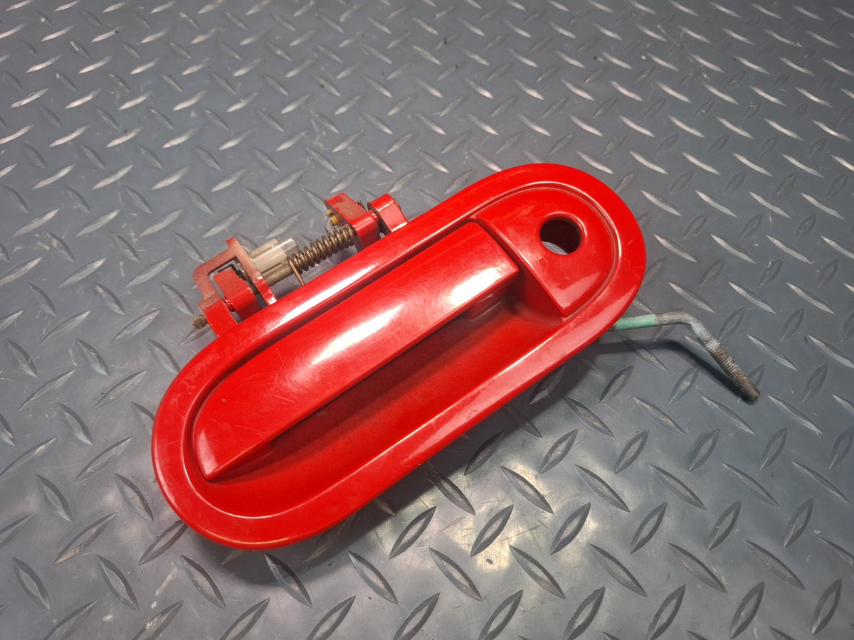 02-05 Ford Thunderbird Left Driver Door Exterior Handle RED OEM
