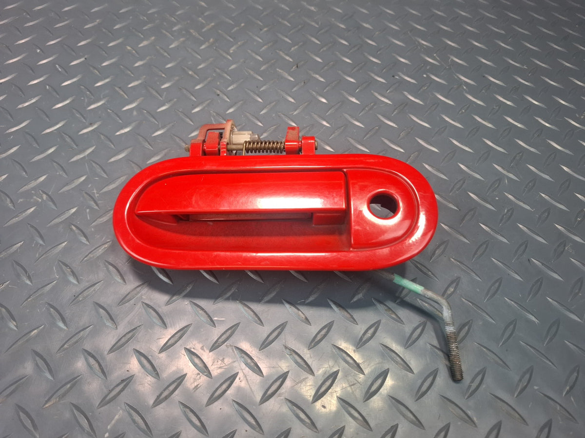 02-05 Ford Thunderbird Left Driver Door Exterior Handle RED OEM