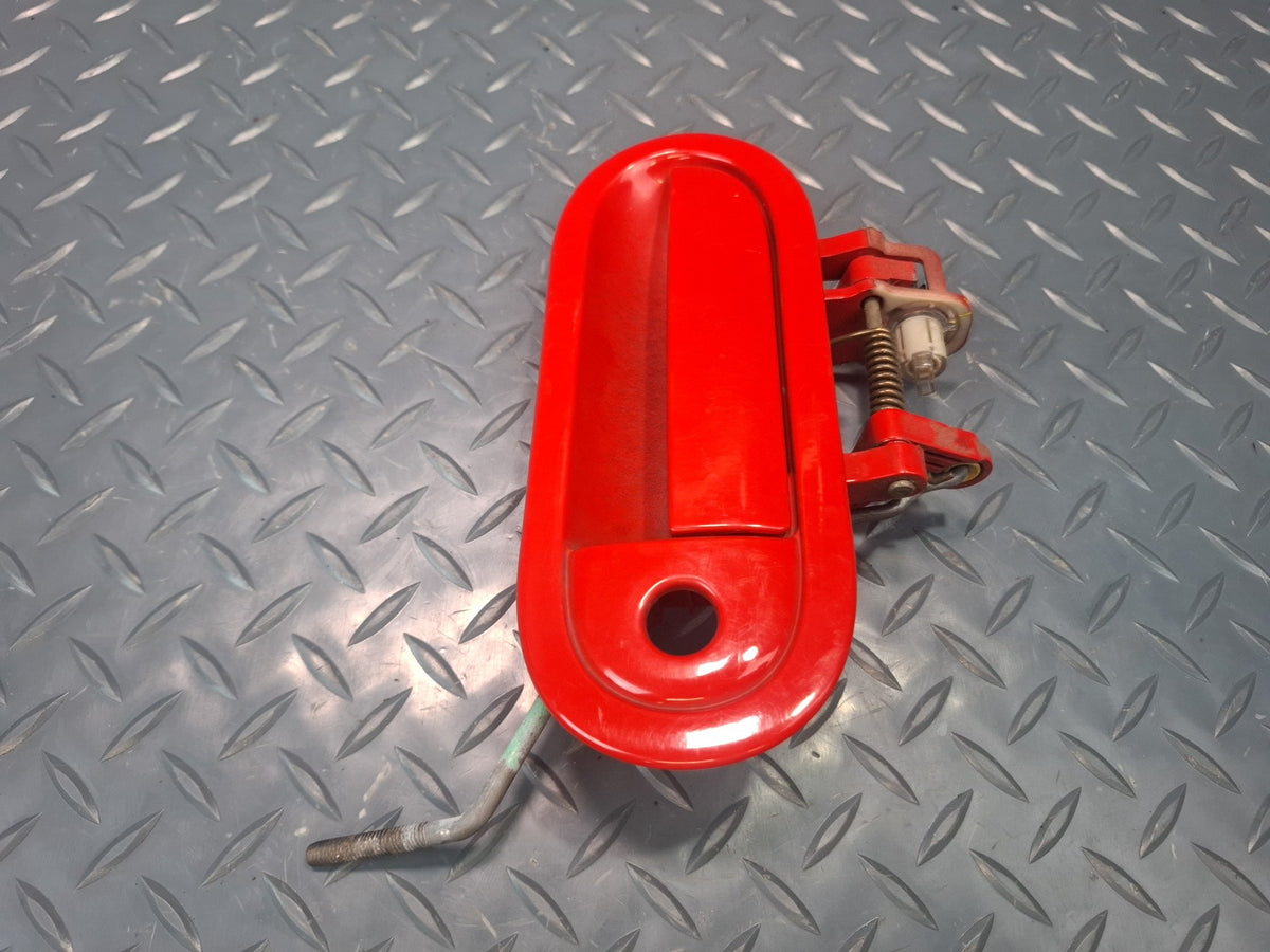 02-05 Ford Thunderbird Left Driver Door Exterior Handle RED OEM