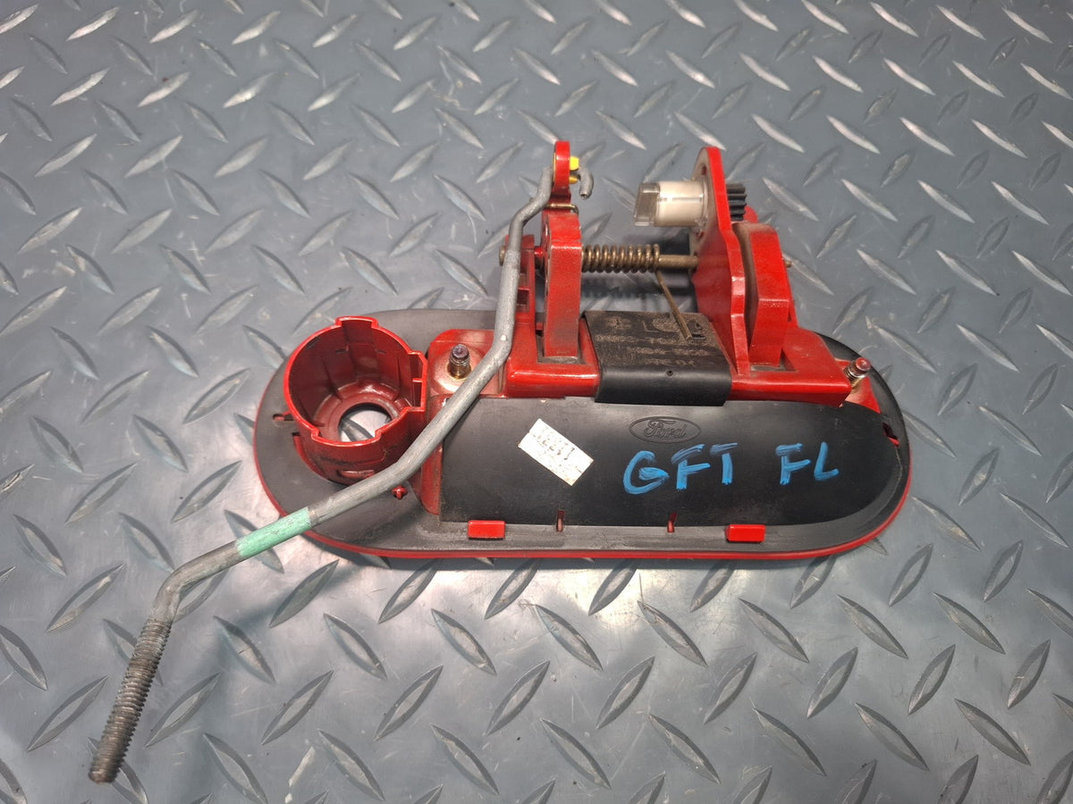 02-05 Ford Thunderbird Left Driver Door Exterior Handle RED OEM
