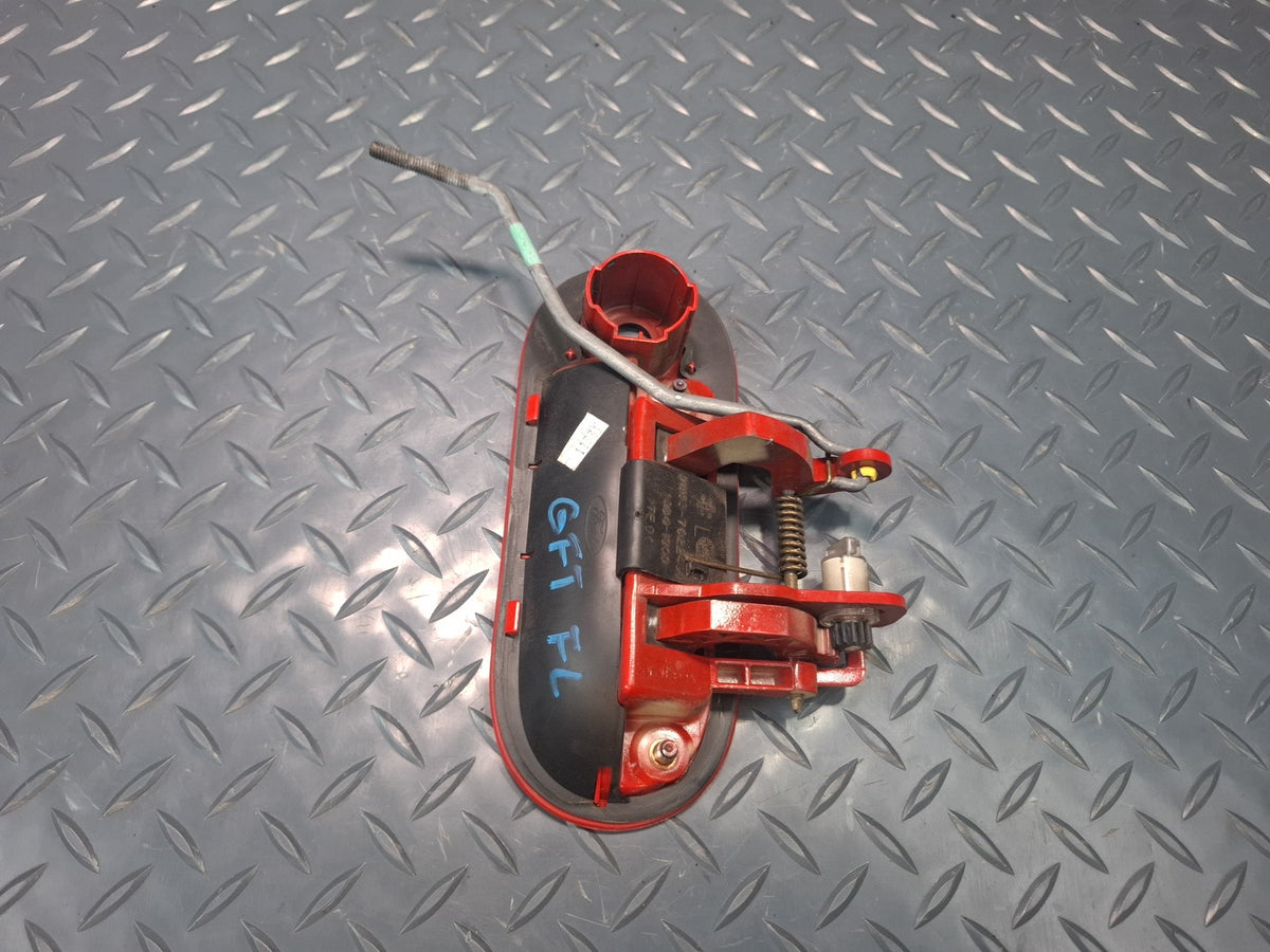 02-05 Ford Thunderbird Left Driver Door Exterior Handle RED OEM