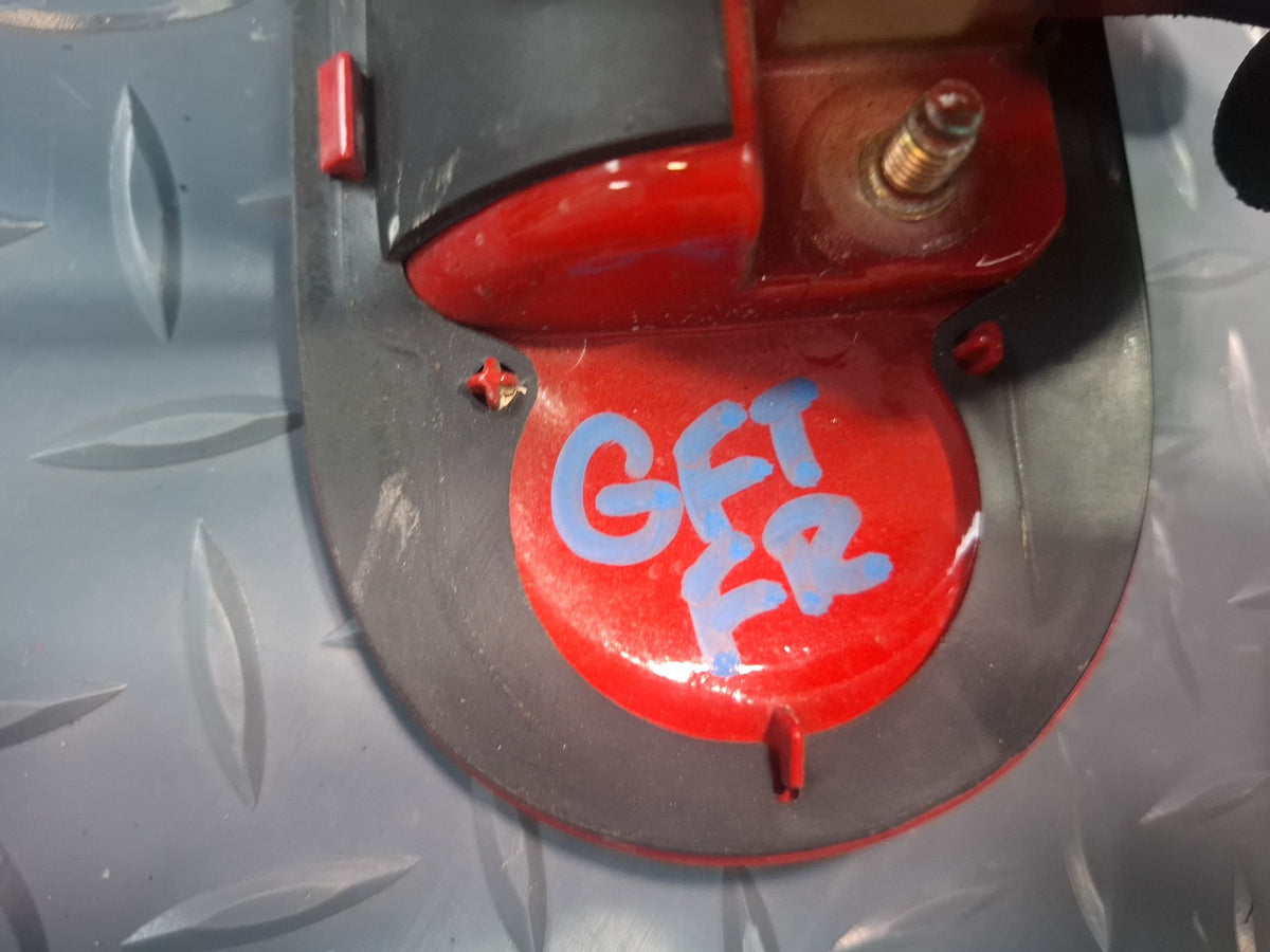 02-05 Ford Thunderbird Right Passenger Door Exterior Handle RED OEM