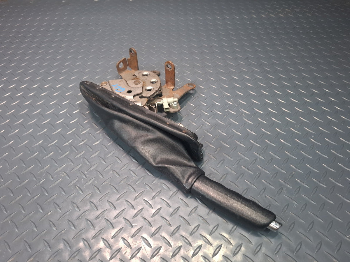 02-05 Ford Thunderbird Parking Handbrake Lever w Housing & Boot Cover Assy OEM