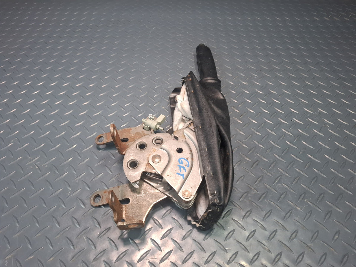 02-05 Ford Thunderbird Parking Handbrake Lever w Housing & Boot Cover Assy OEM