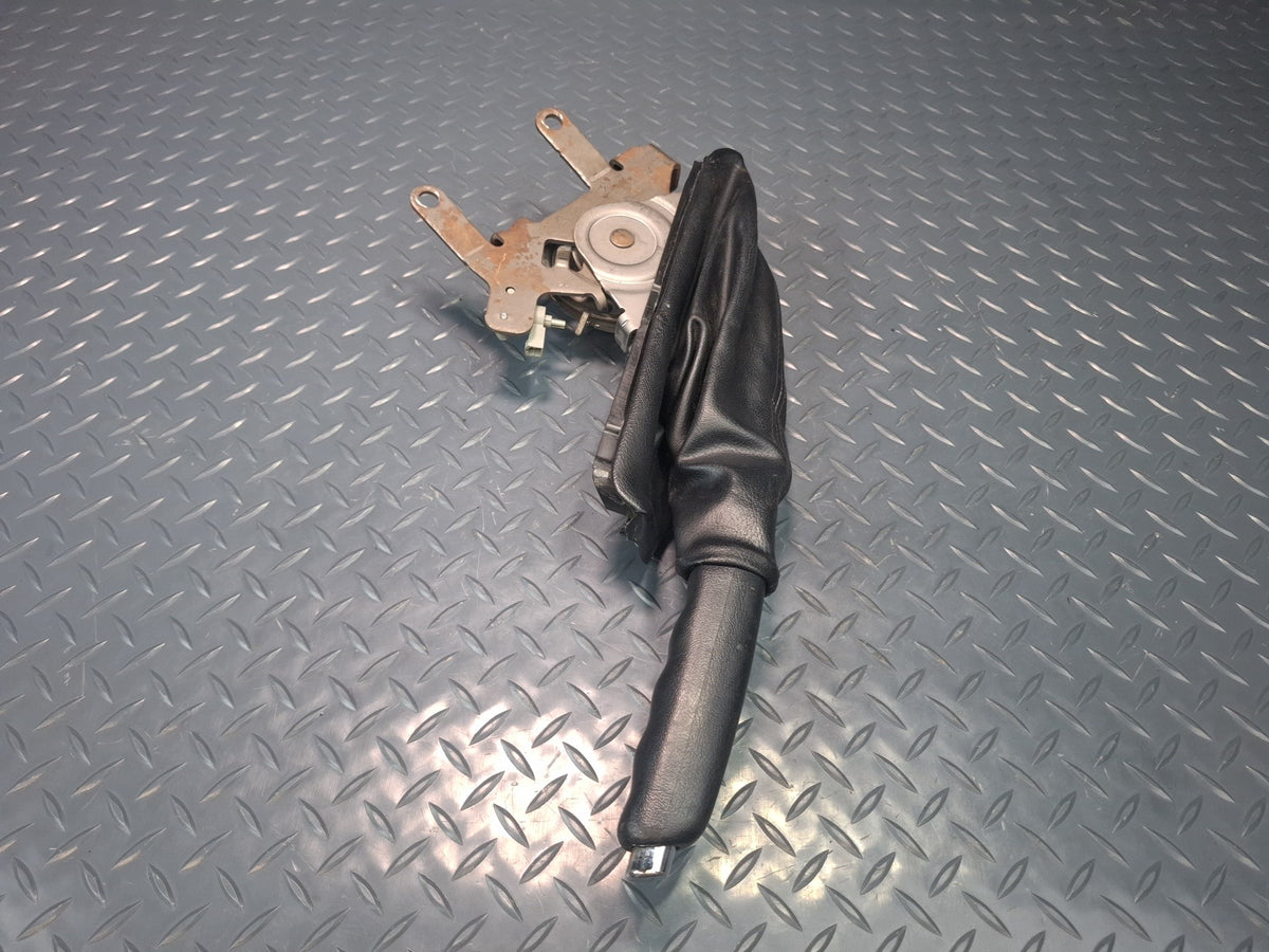02-05 Ford Thunderbird Parking Handbrake Lever w Housing & Boot Cover Assy OEM
