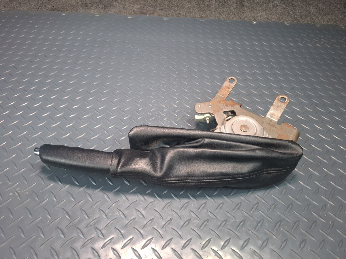 02-05 Ford Thunderbird Parking Handbrake Lever w Housing & Boot Cover Assy OEM