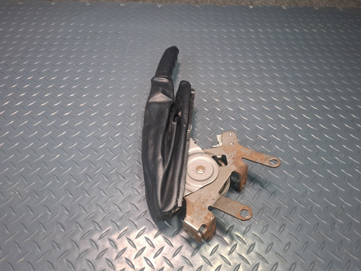 02-05 Ford Thunderbird Parking Handbrake Lever w Housing & Boot Cover Assy OEM