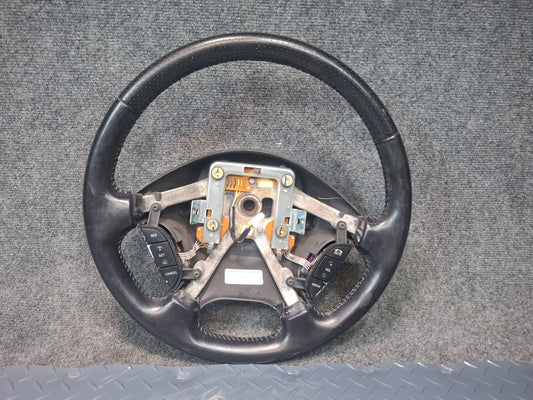 02-05 Ford Thunderbird Leather Steering Black w Controls OEM