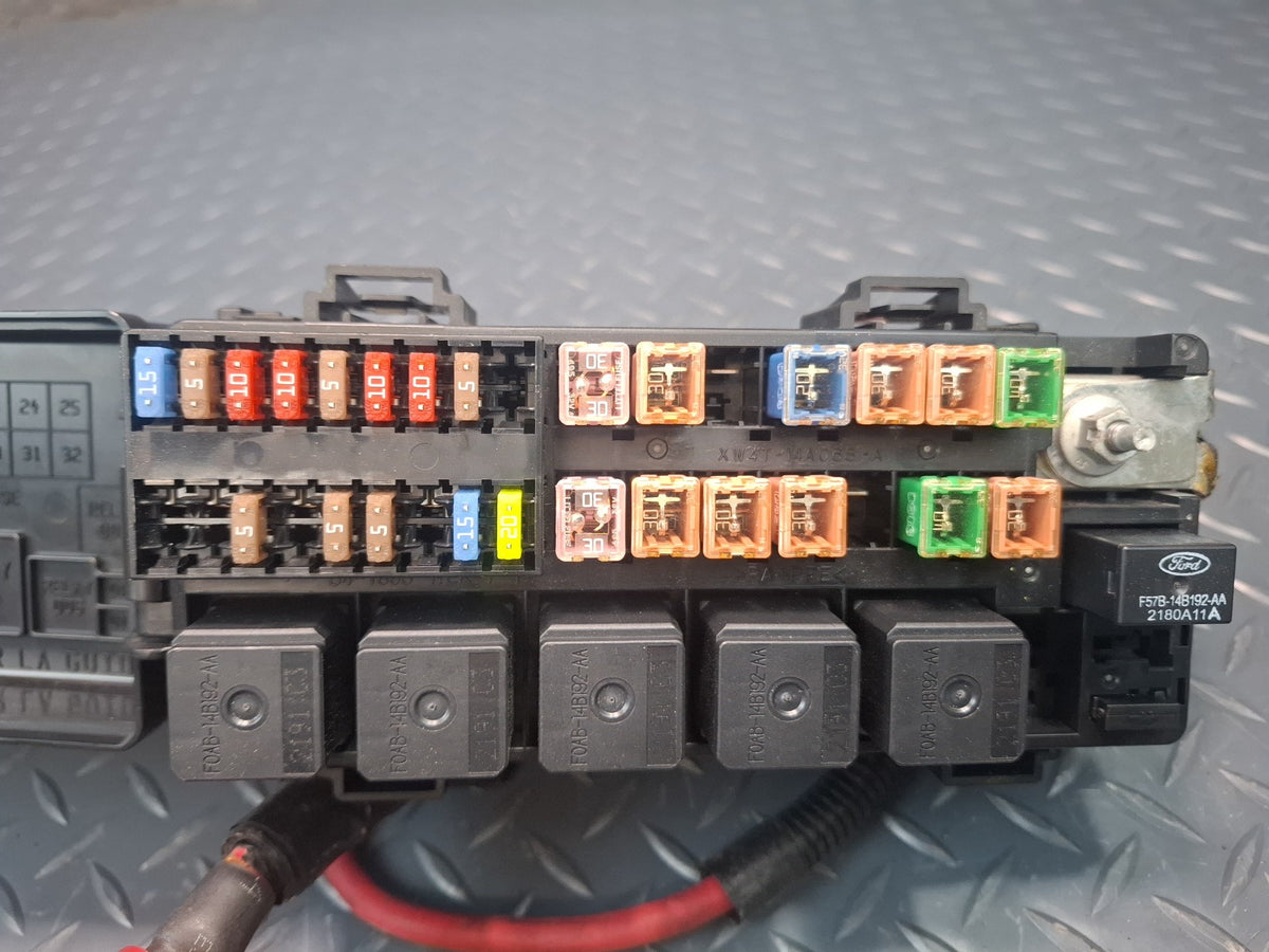 02-05 Ford Thunderbird Power Distribution Fuse Relay Box XW4T-14A075-B OEM