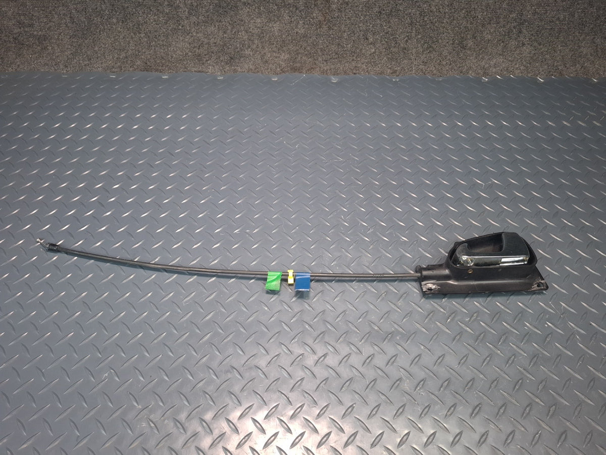 02-05 Ford Thunderbird Left Driver Door Interior Handle w Cable Dmgd