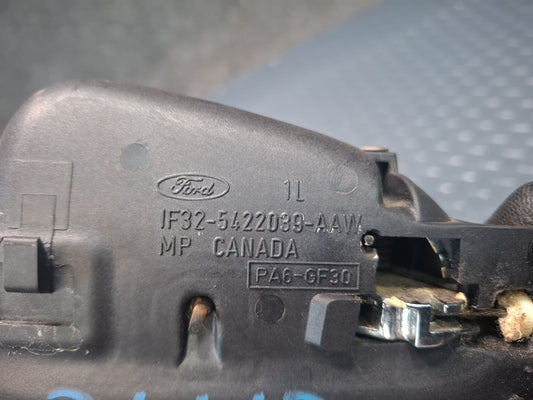 02-05 Ford Thunderbird Left Driver Door Interior Handle w Cable Dmgd