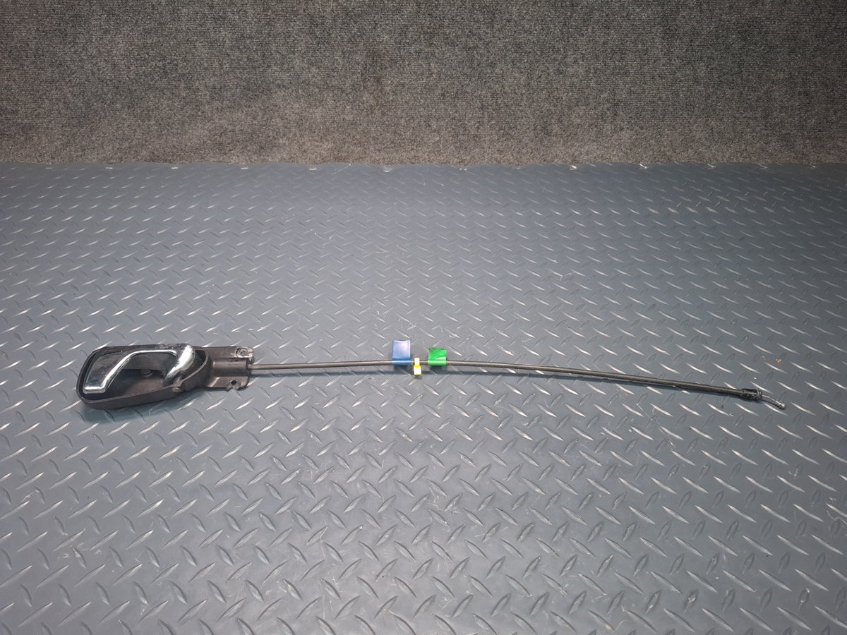 02-05 Ford Thunderbird Left Driver Door Interior Handle w Cable Dmgd