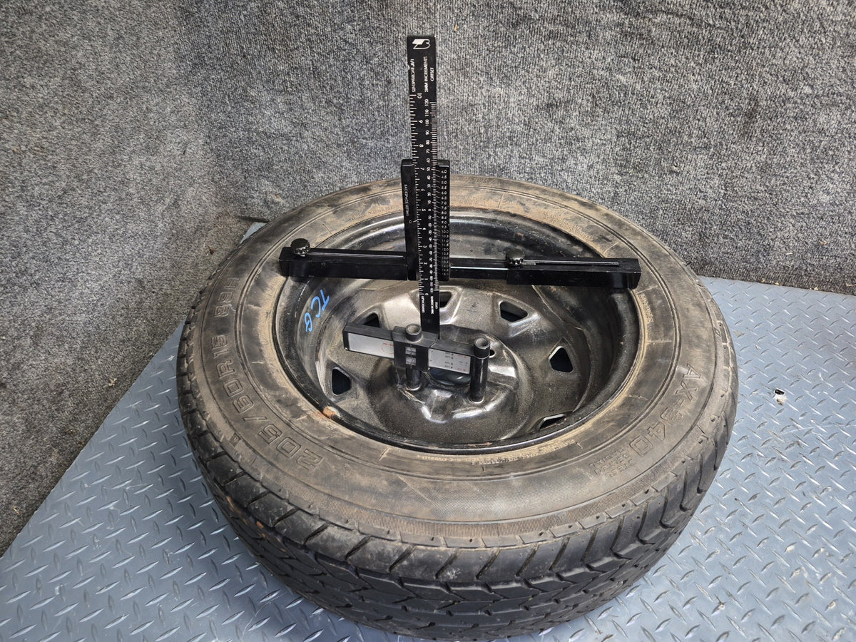 84-88 Toyota Cressida MX73 Spare Tire R15 15" Wheel 15x6J ET24 205/60 OEM