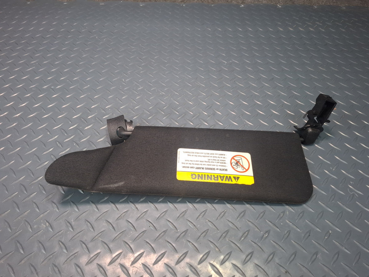 02-05 Ford Thunderbird Set of 2 Left & Right Sun Visor Black OEM