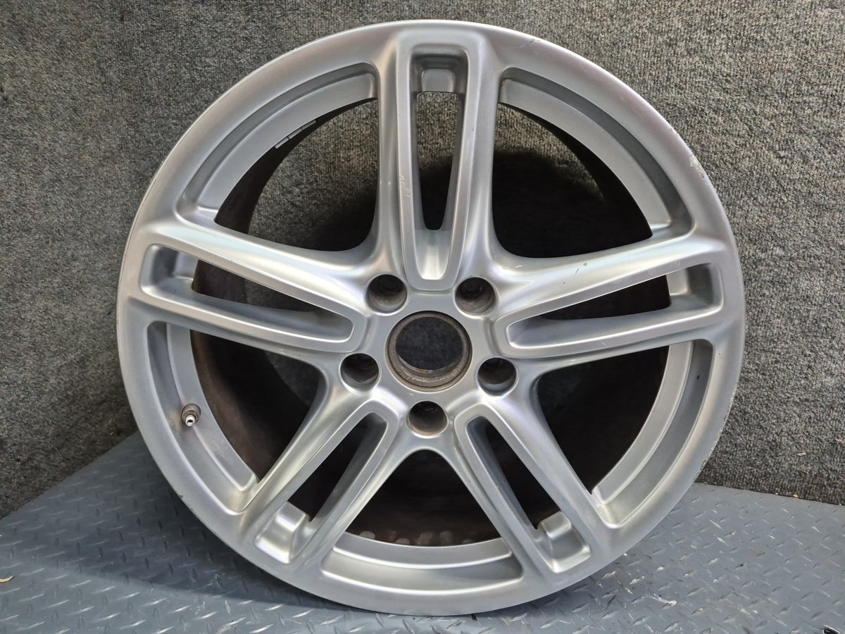 10-16 Porsche Panamera 970 Rear R19" Alloy 5 Double Spoke Wheel Rim 19x10J ET61