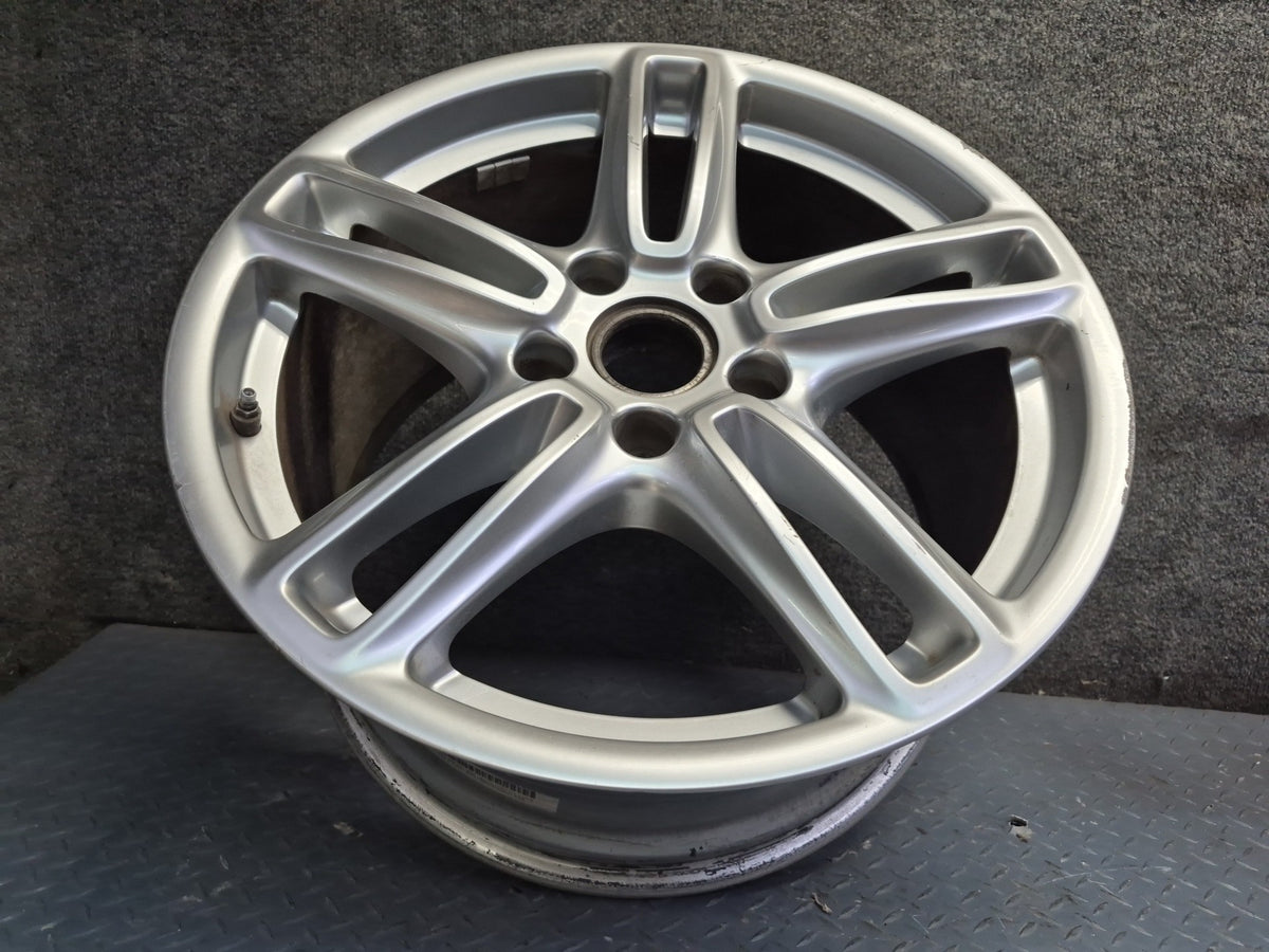 10-16 Porsche Panamera 970 Rear R19" Alloy 5 Double Spoke Wheel Rim 19x10J ET61