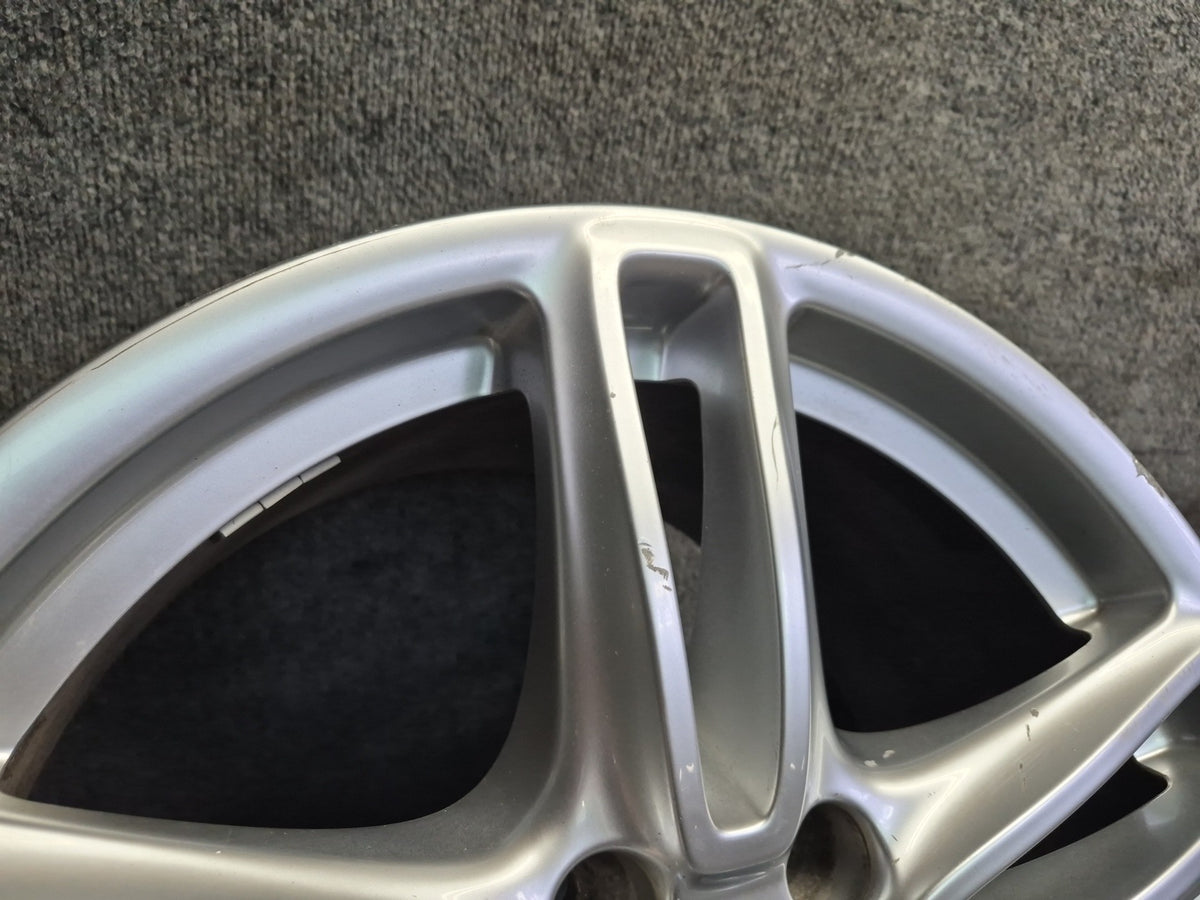 10-16 Porsche Panamera 970 Rear R19" Alloy 5 Double Spoke Wheel Rim 19x10J ET61