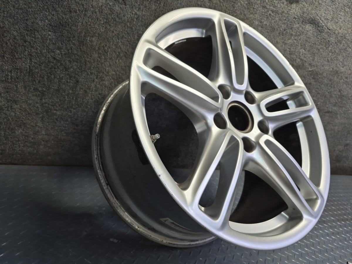 10-16 Porsche Panamera 970 Rear R19" Alloy 5 Double Spoke Wheel Rim 19x10J ET61