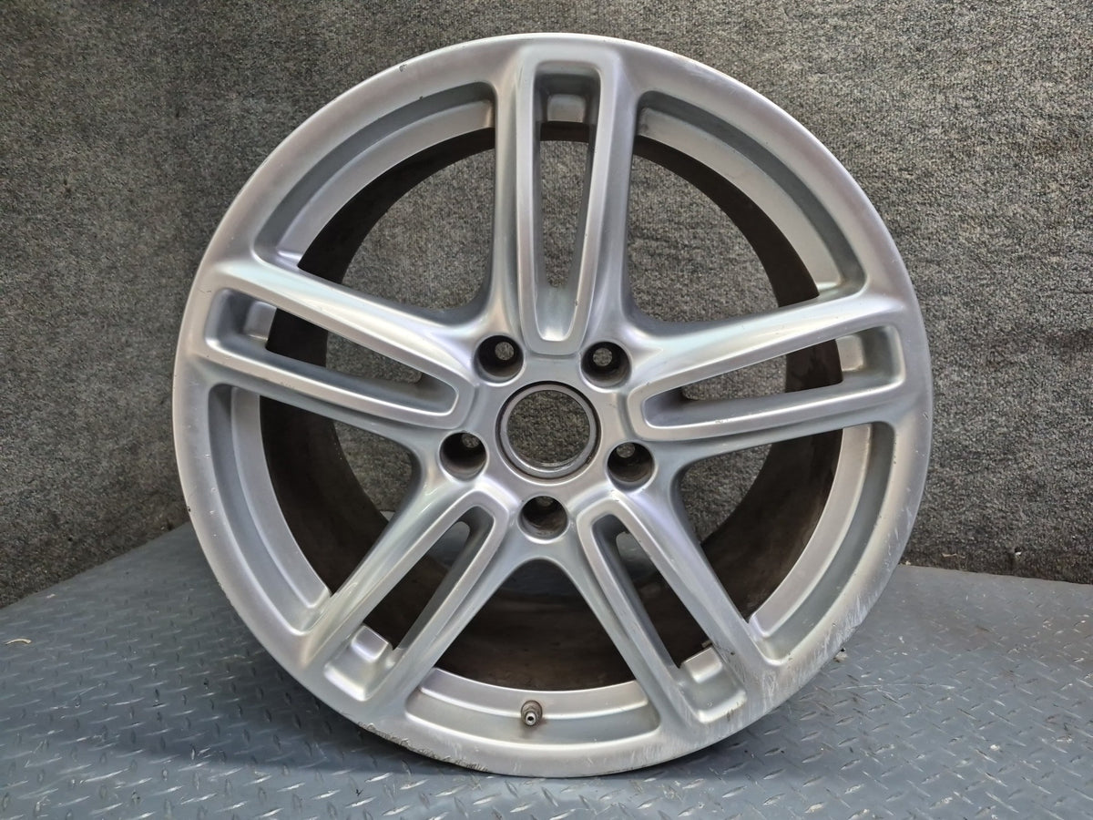 10-16 Porsche Panamera 970 Rear R19" Alloy 5 Double Spoke Wheel Rim 19x10J ET61