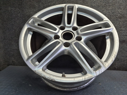 10-16 Porsche Panamera 970 Rear R19" Alloy 5 Double Spoke Wheel Rim 19x10J ET61