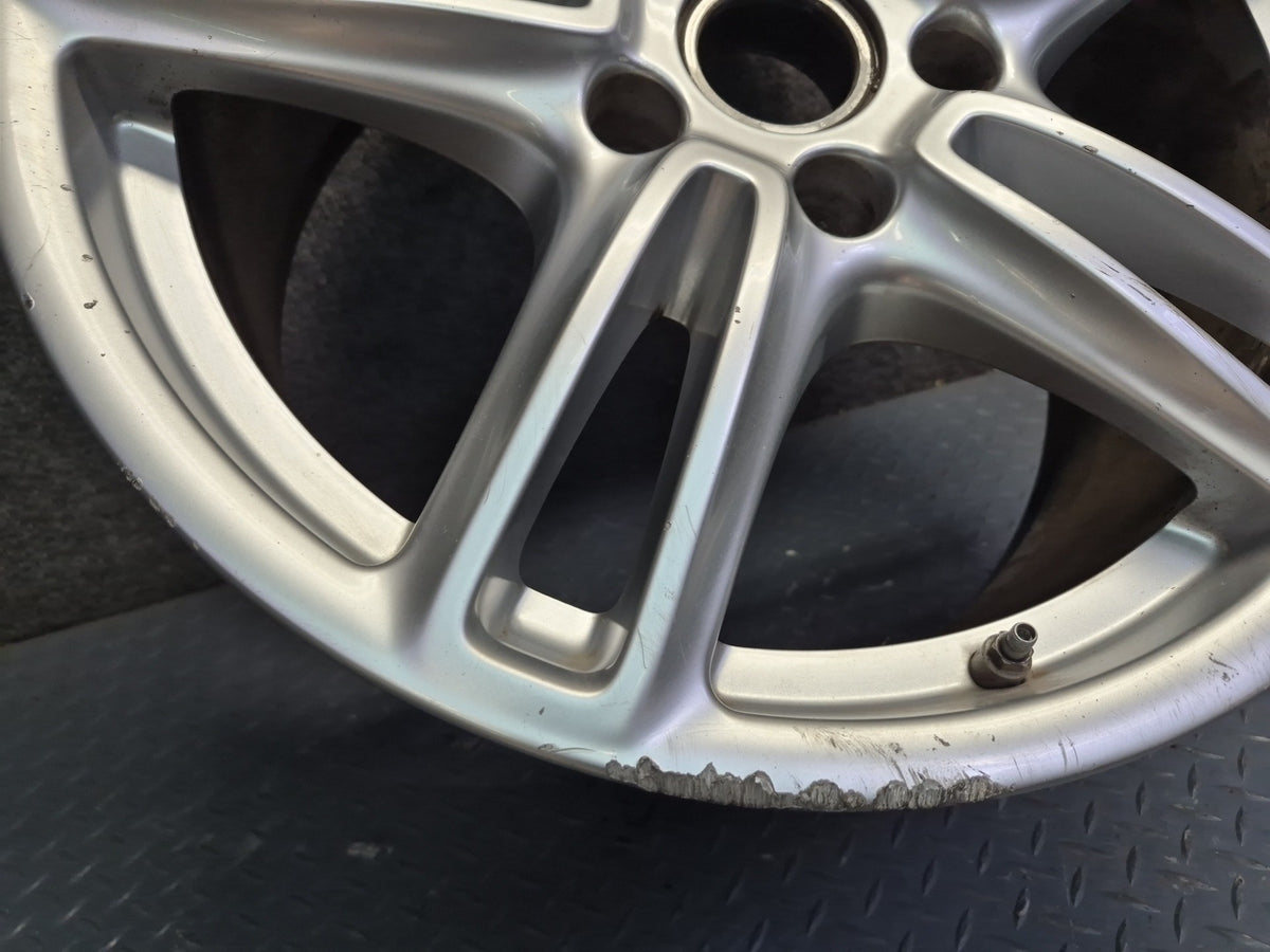10-16 Porsche Panamera 970 Rear R19" Alloy 5 Double Spoke Wheel Rim 19x10J ET61