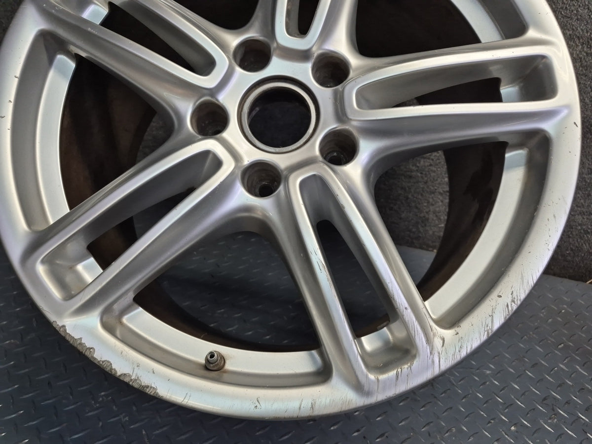 10-16 Porsche Panamera 970 Rear R19" Alloy 5 Double Spoke Wheel Rim 19x10J ET61