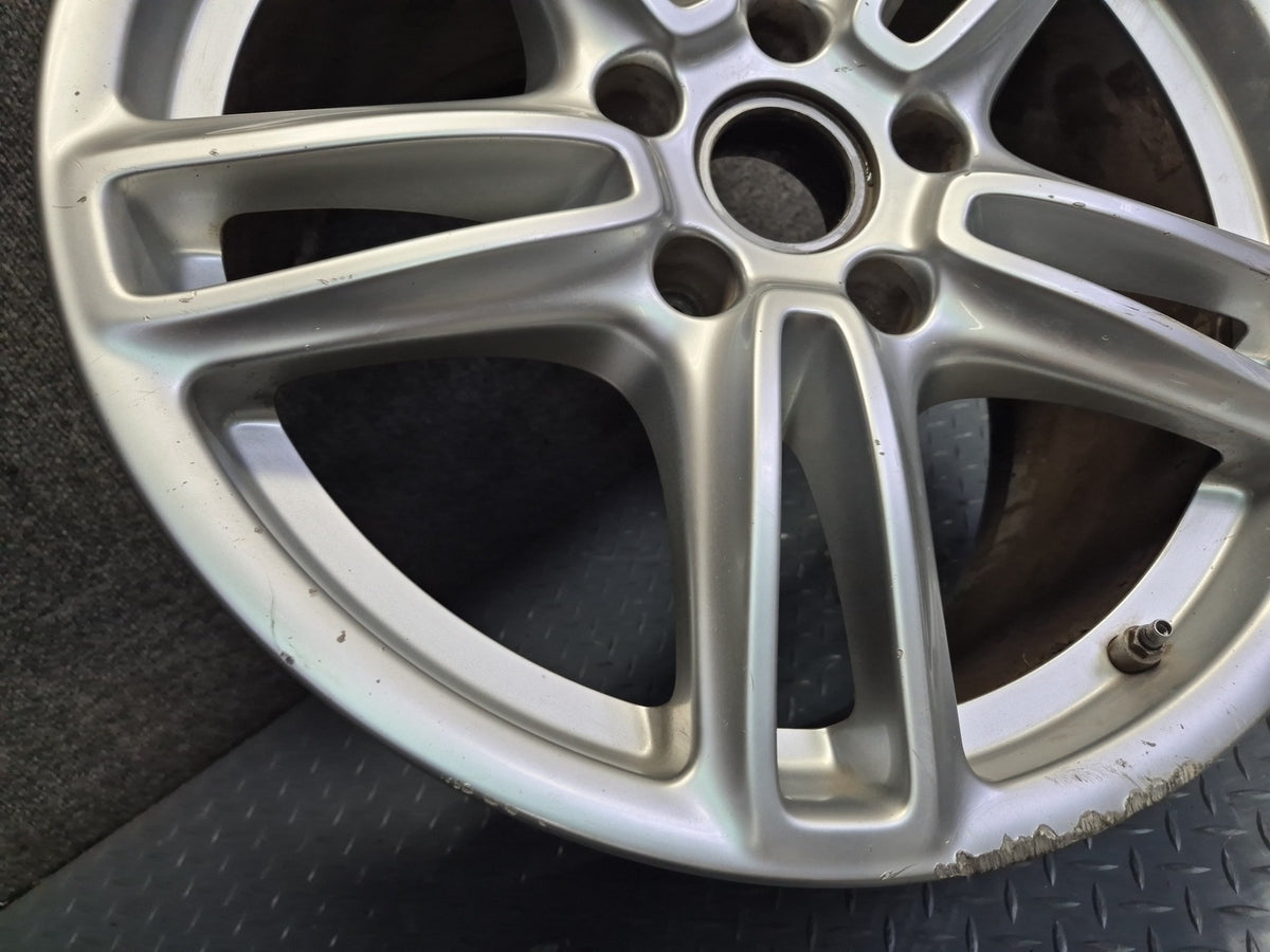 10-16 Porsche Panamera 970 Rear R19" Alloy 5 Double Spoke Wheel Rim 19x10J ET61