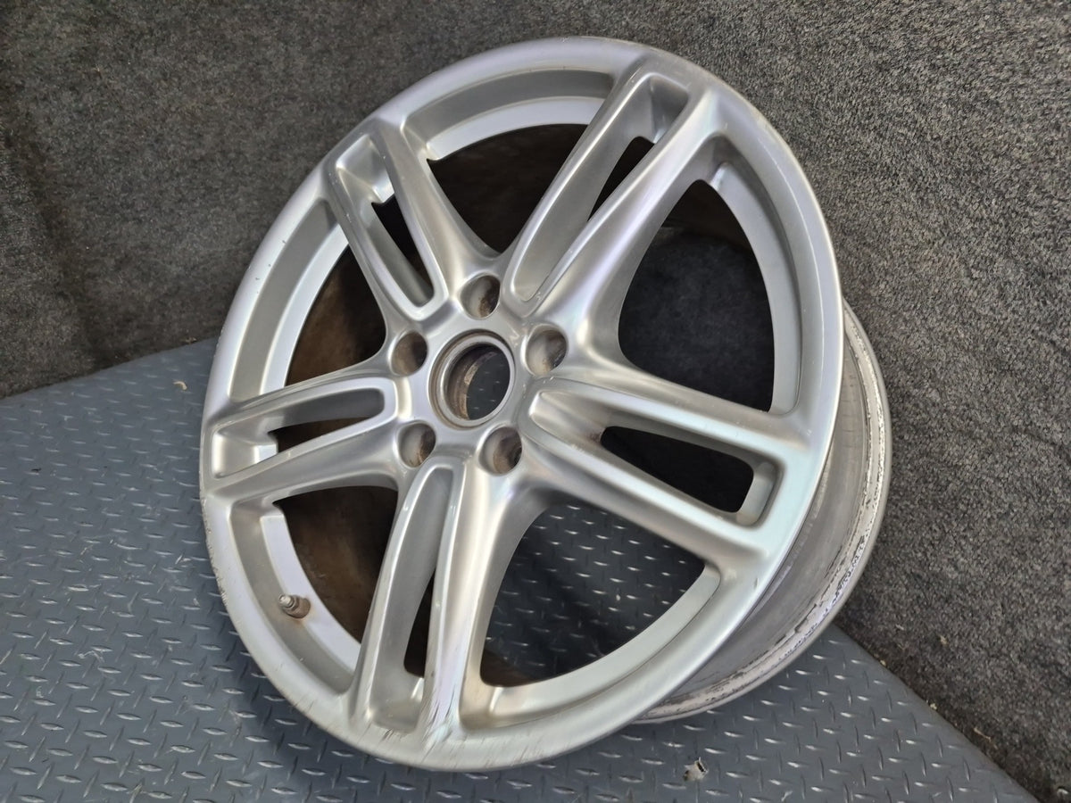 10-16 Porsche Panamera 970 Rear R19" Alloy 5 Double Spoke Wheel Rim 19x10J ET61