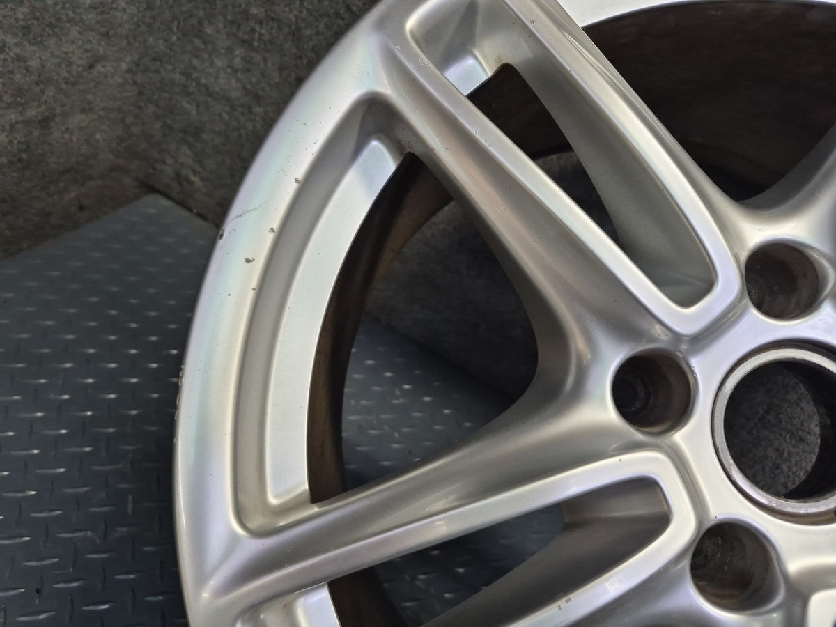 10-16 Porsche Panamera 970 Rear R19" Alloy 5 Double Spoke Wheel Rim 19x10J ET61