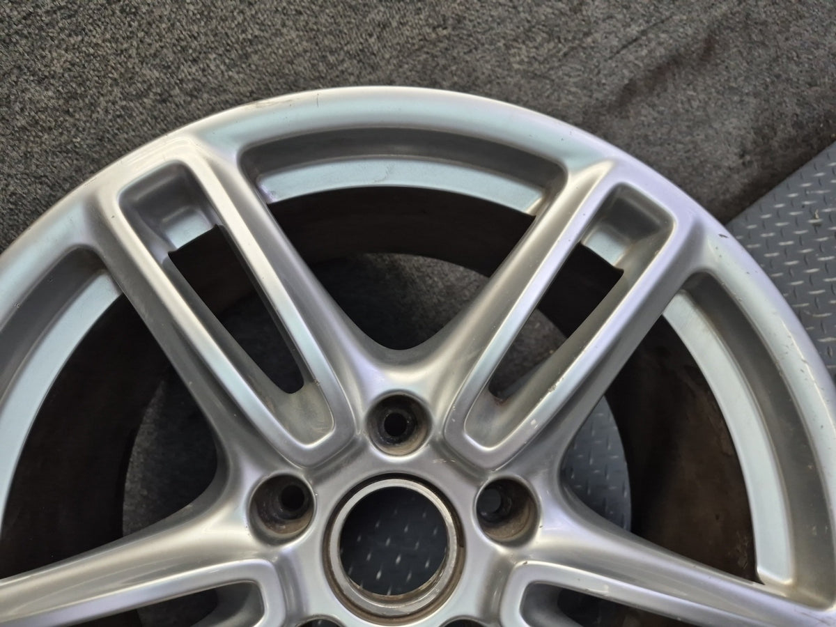 10-16 Porsche Panamera 970 Rear R19" Alloy 5 Double Spoke Wheel Rim 19x10J ET61