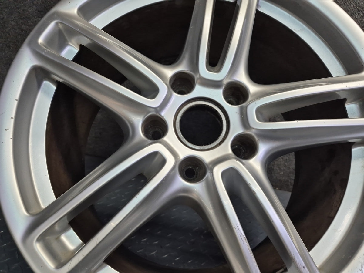 10-16 Porsche Panamera 970 Rear R19" Alloy 5 Double Spoke Wheel Rim 19x10J ET61