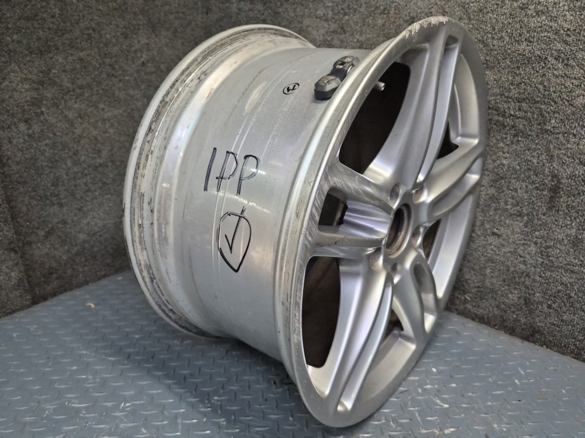 10-16 Porsche Panamera 970 Rear R19" Alloy 5 Double Spoke Wheel Rim 19x10J ET61
