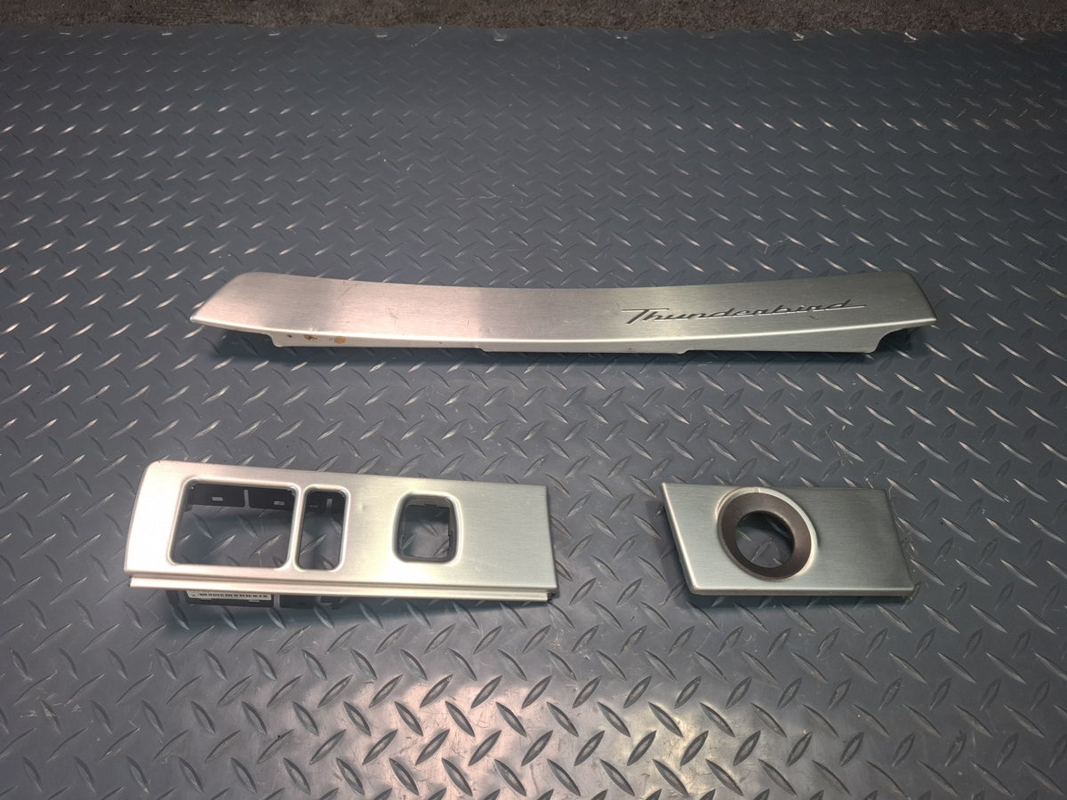 02-05 Ford Thunderbird Set of 3 Dash Right & Left Trim Cover OEM