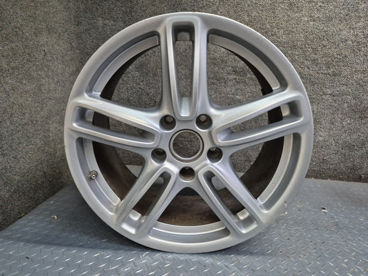 10-16 Porsche Panamera 970 Front R19" Alloy 5 Double Spoke Wheel Rim 19x9J ET60