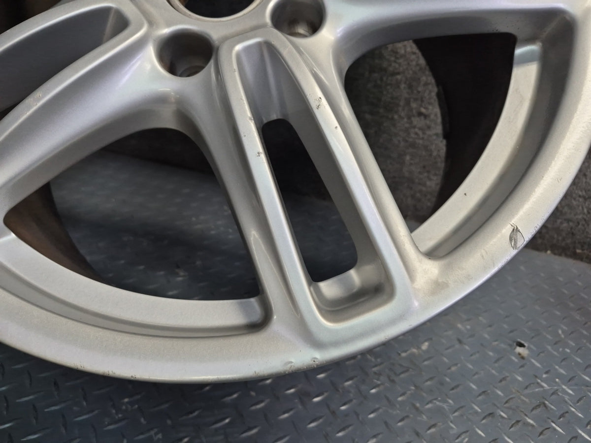 10-16 Porsche Panamera 970 Front R19" Alloy 5 Double Spoke Wheel Rim 19x9J ET60