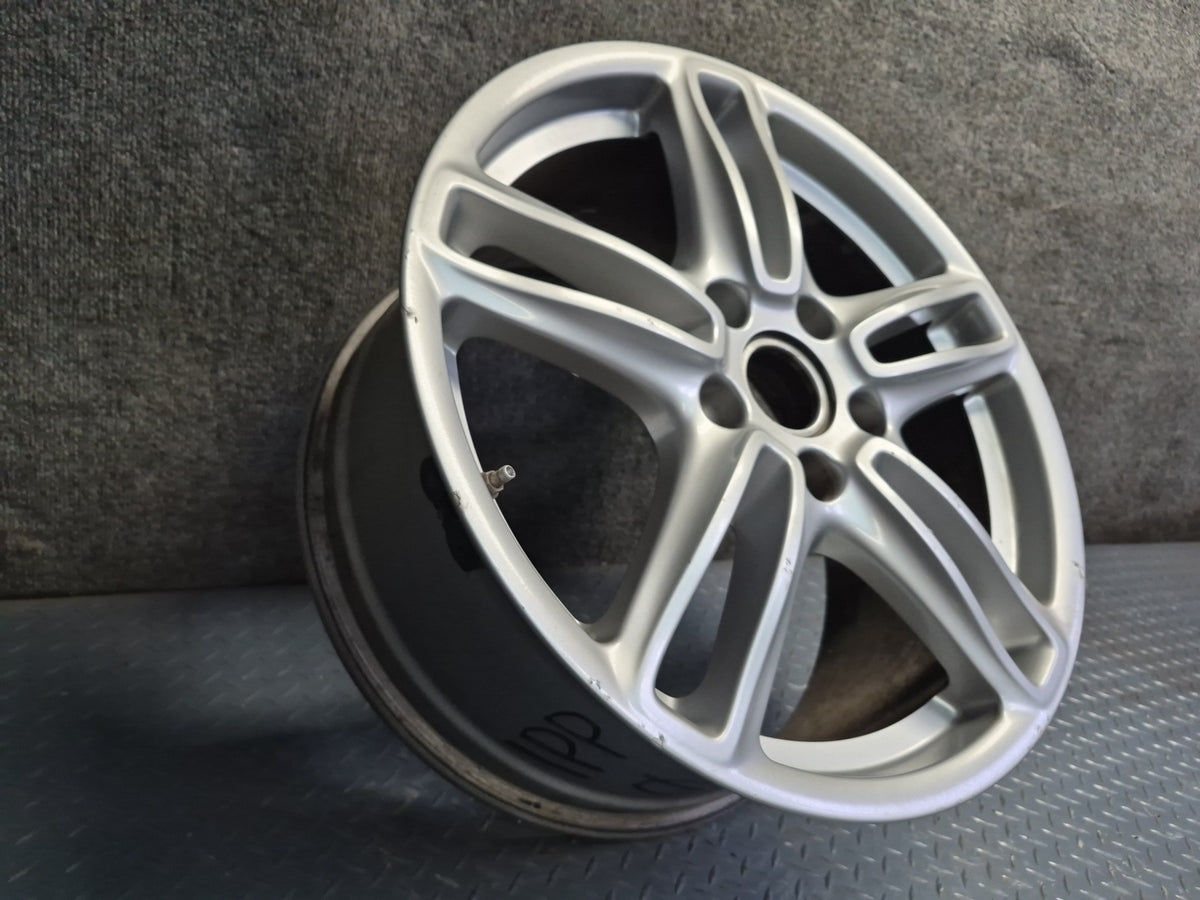 10-16 Porsche Panamera 970 Front R19" Alloy 5 Double Spoke Wheel Rim 19x9J ET60