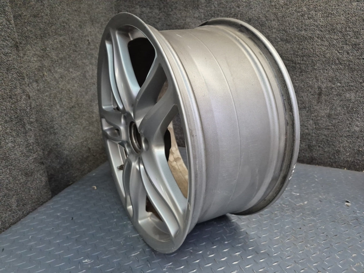 10-16 Porsche Panamera 970 Front R19" Alloy 5 Double Spoke Wheel Rim 19x9J ET60