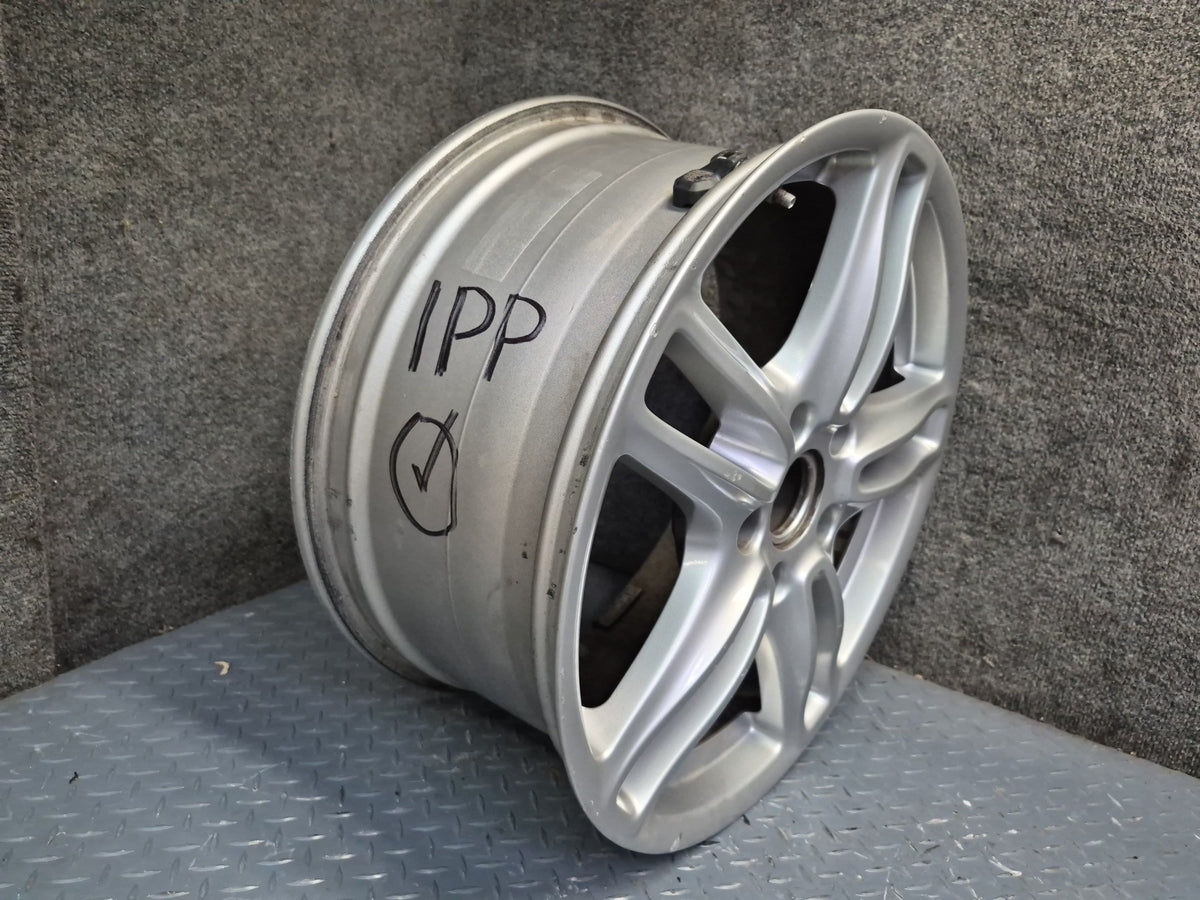 10-16 Porsche Panamera 970 Front R19" Alloy 5 Double Spoke Wheel Rim 19x9J ET60