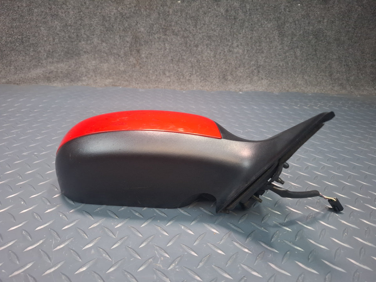 02-05 Ford Thunderbird Right Door Exterior Side View Power Mirror RED OEM