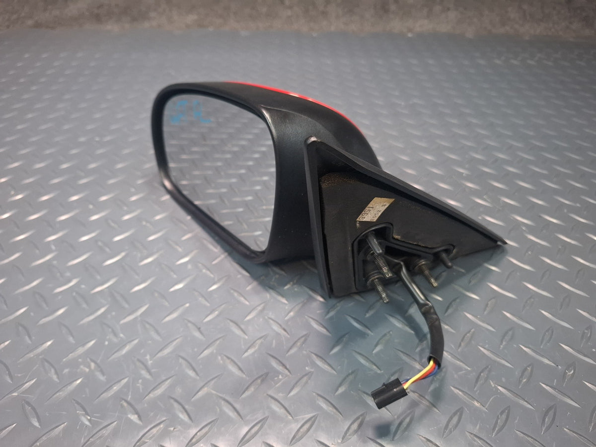 02-05 Ford Thunderbird Left Door Exterior Side View Power Mirror RED OEM