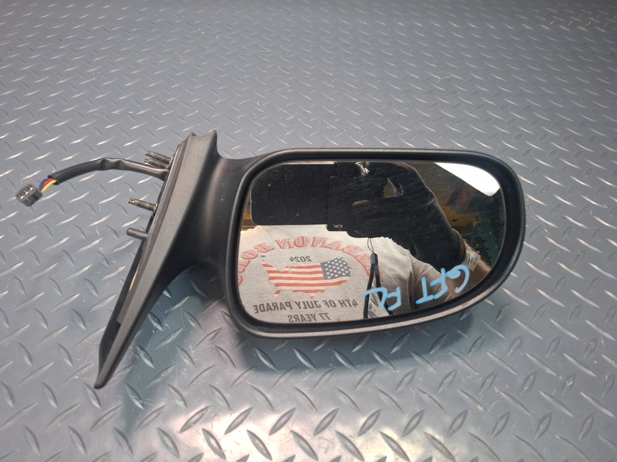 02-05 Ford Thunderbird Left Door Exterior Side View Power Mirror RED OEM