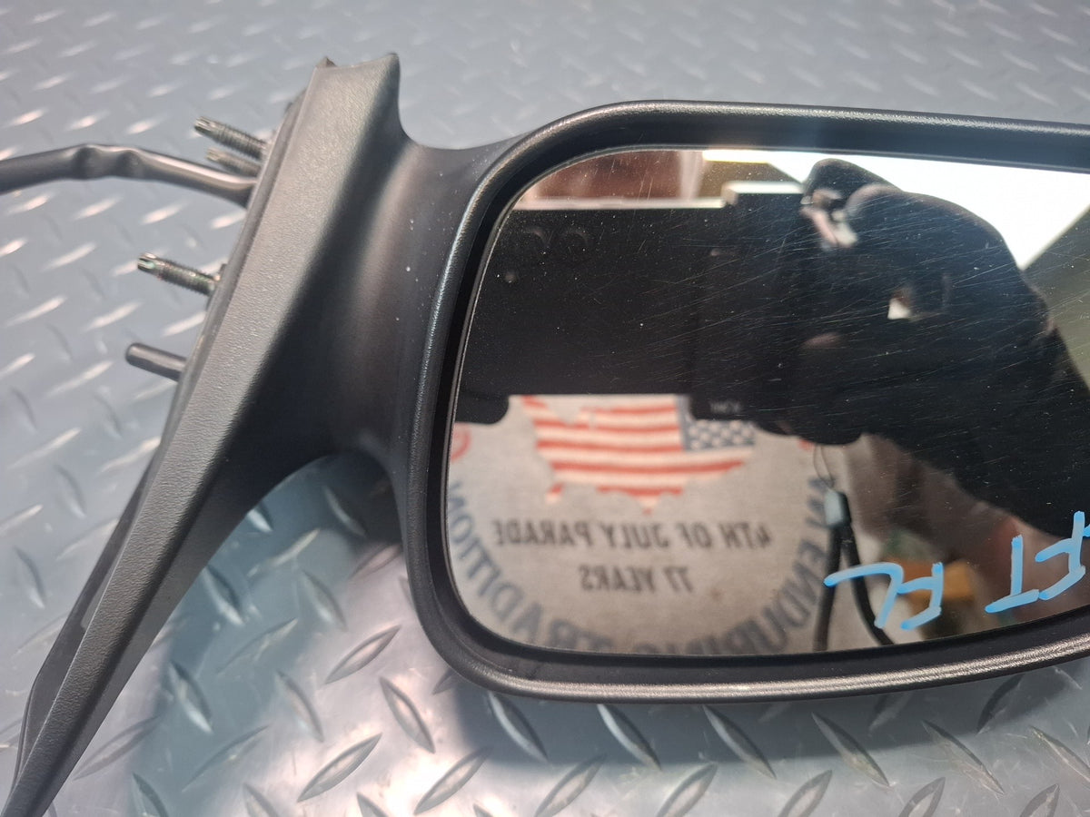 02-05 Ford Thunderbird Left Door Exterior Side View Power Mirror RED OEM