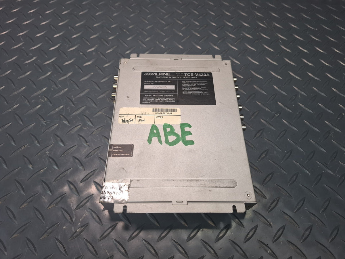 Alpine TCS-V430A Multi Zone TV Tuner AV Controller