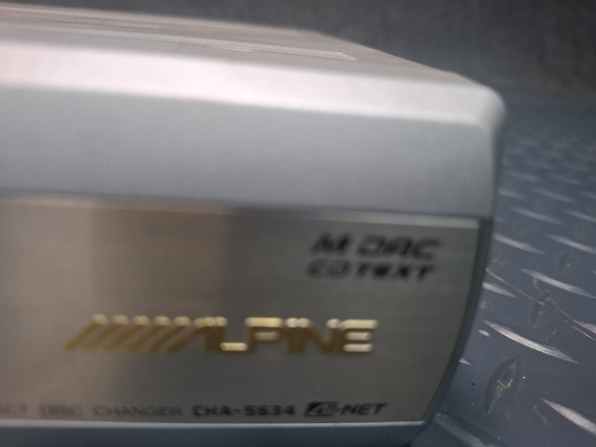 Alpine CHA-S634 MP3 CD Changer Player w Magazine