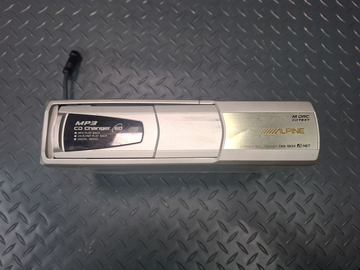 Alpine CHA-S634 MP3 CD Changer Player w Magazine