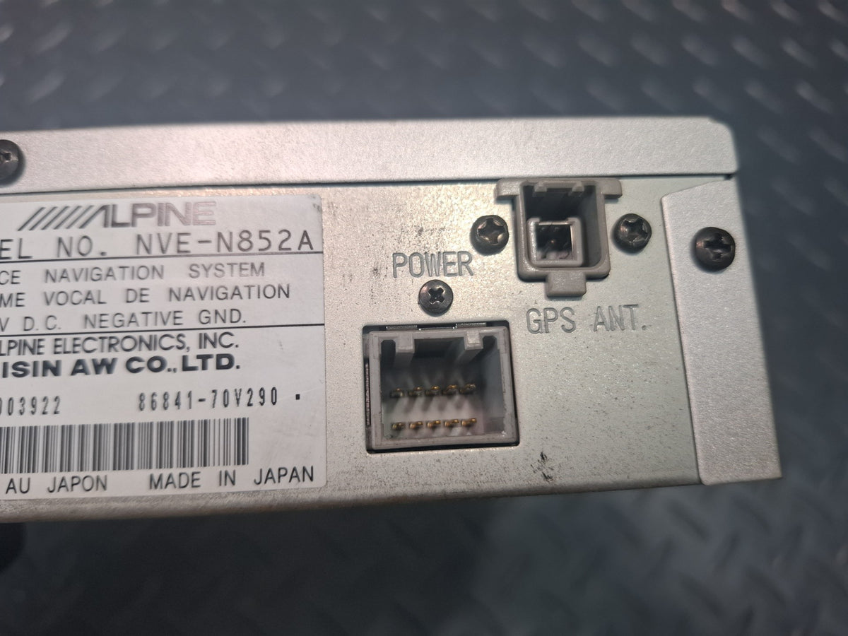 Alpine NVE-N825A GPS Navigation System DVD ROM Player