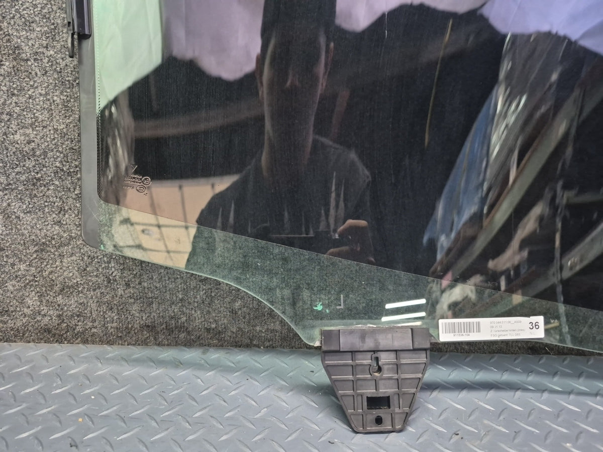 2010-2016 Porsche Panamera 970 Rear Left Driver Side Door Window Glass