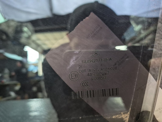 07-13 Mercedes W221 S-class Front Left Driver Door Glass Window Tinted OEM